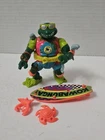 VTG 1990 TMNT  Mike The Sewer Surfer 100% COMPLETE Ninja Turtles MINT COND.
