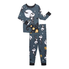 The Nightmare Before Christmas Boys Long Sleeve Tee and Pants Pajama Set