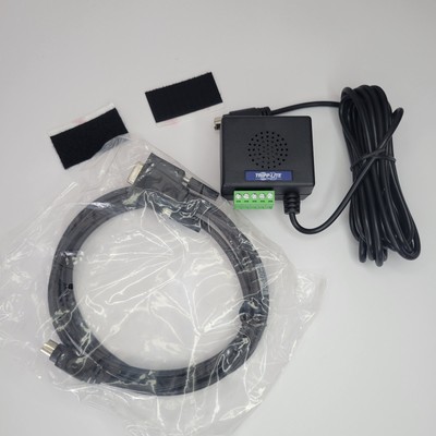 Tripp Lite ENVIROSENSE Environmental Sensor Com Smoke Fire Water Security 