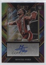 2023 Select WWE Signature Selections Tie-Dye Prizm 24/25 Montez Ford Auto 12ty