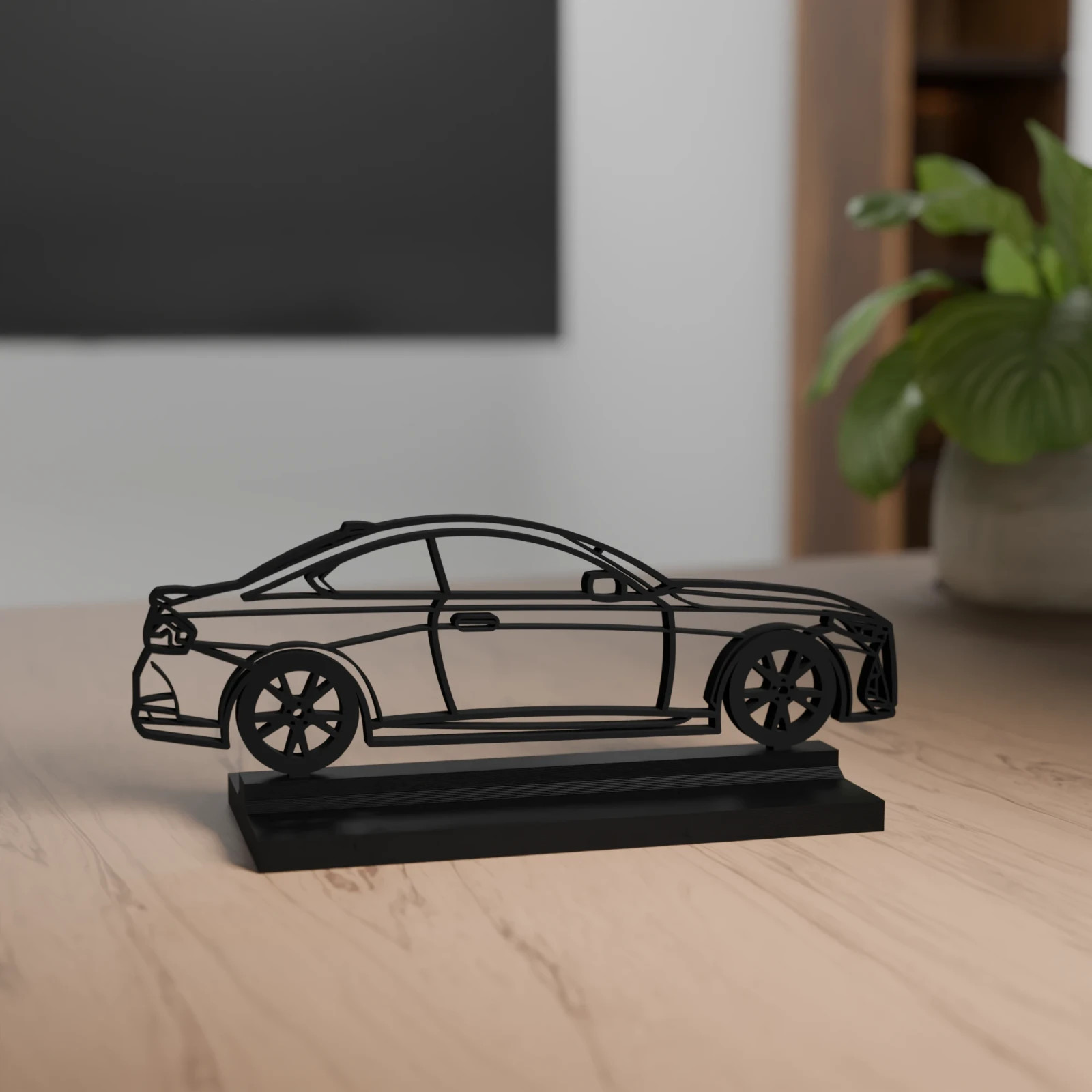 Decorazione 3D modello M2 G42 - regalo per gli amanti dell'auto