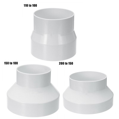 Get the Perfect Ventilation Connection with These ABS Pipe Reducer Adapters