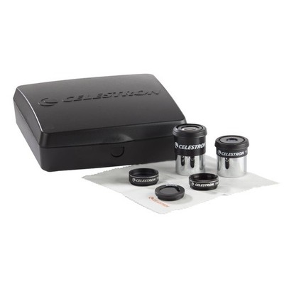 Celestron - PowerSeeker Telescope Accessory Kit - Includes 2X 1.25 Kellner Eyepi