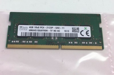 SK Hynix 4GB 1Rx8 DDR4 PC4-2133P  SoDimm Memory Laptop Ram Card HMA451S6AFR8N-TF