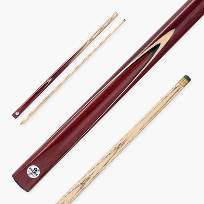 Kudos Purple Heart 2 Stück schweres Snooker- und Poolqueue 9 mm Spitze - 21 Unzen