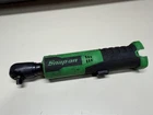 Snap-on Tools CTR861 GREEN 14.4v Brushless 3/8" Drive Cordless Ratchet WORKING