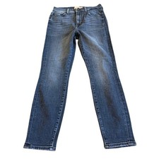 Seven 7 For All Mankind Luxe Vintage Dark Wash Jeans Skinny Straight Size 28