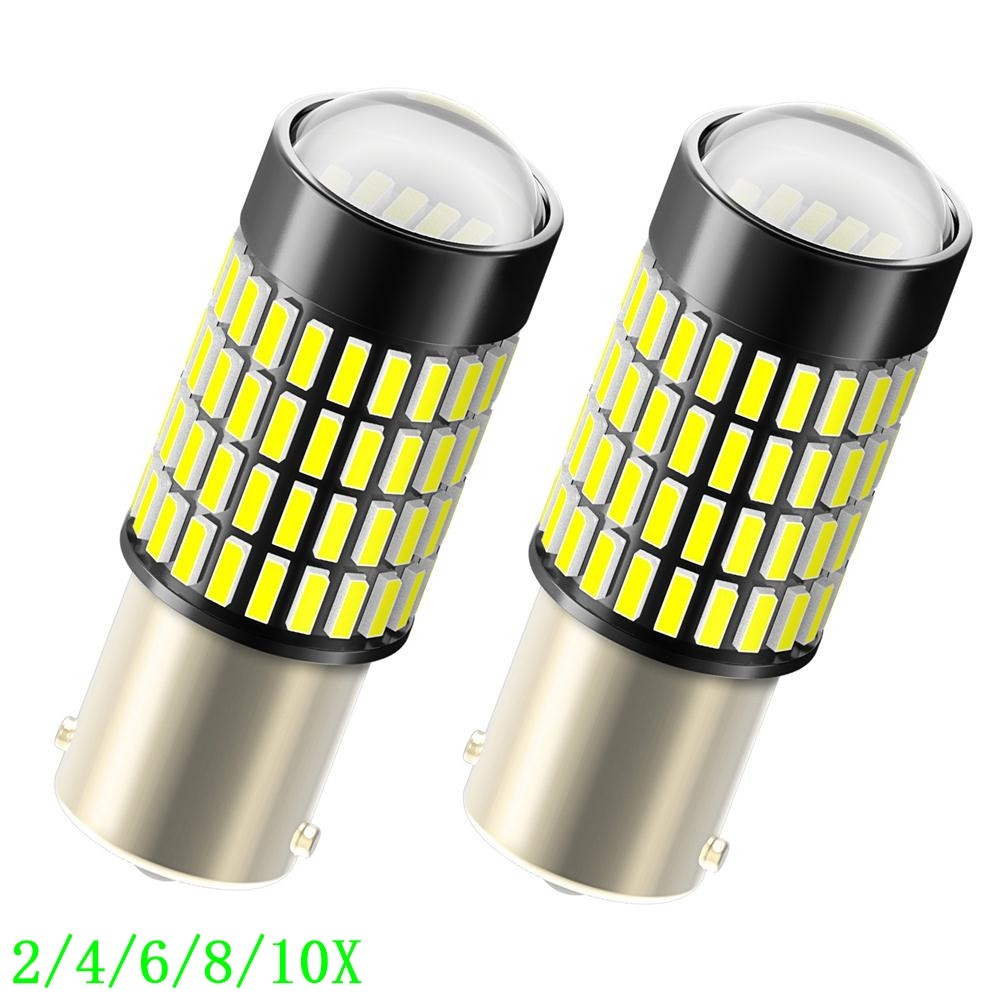 Super Bright White 1156 RV Trailer 102-SMD Car LED Interior Light Bulb 2/10x
