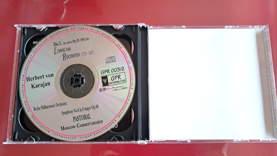 KARAJAN     1969 LIVE IN MOSKOW     R. STRAUSS + L.v.BEETHOVEN - Bild 3 von 4