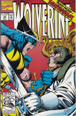 Wolverine Nr 54 Marvel Comic 1992