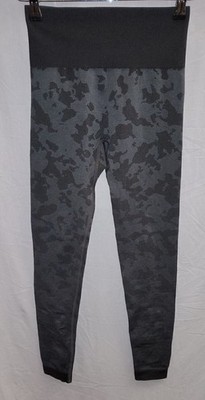 Damen-Stretch-Leggings dunkel Camouflage Fitnessstudio Training Yoga W23'' L23'' SW228