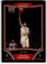 2008-09 Bowman Shawn Marion Chrome X-Fractors #/299 #67