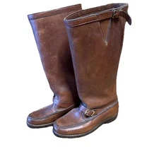 GOKEY Snake Proof Boots Botte Sauvage Sz 11.5 Wide Gro-Cord HUNTING VTG USA