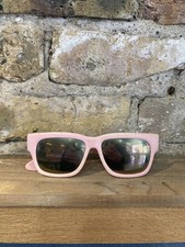 Vintage 60s 70s Cool Ray Polaroid Bright Colorful Pink Sunglasses