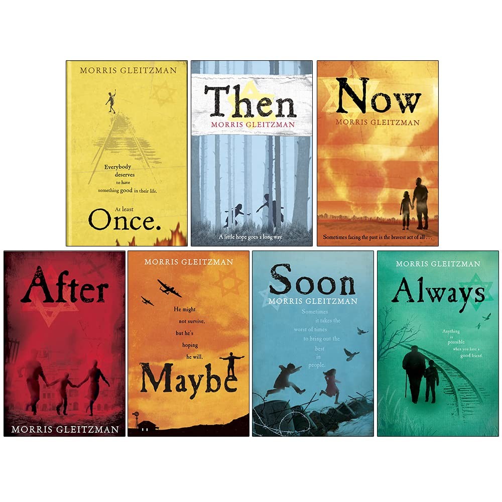 Morris Gleitzman Once Series Collection 7 Books Set (Once, Then, Now, After, May