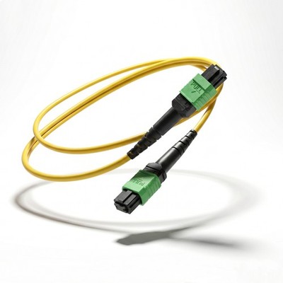 Fiber Opticial Patch Cord 40G MPO MTP Single Mode 12Cores APC UPC 3M