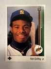 1989 Upper Deck Ken Griffey Jr #1 Star Rookie RC HOF Seattle Mariners Raw