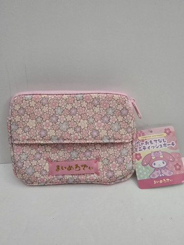 Sanrio MY Melody Bolsa de Maquillaje Viaje Bolsa de Cosméticos Estuche de Belleza Cartera NUEVO - Imagen 3 de 12