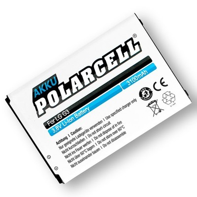 PolarCell Akku für LG G3 D855 G3 Stylus D690 G3 Screen F490 BL-53YH Batterie LTE