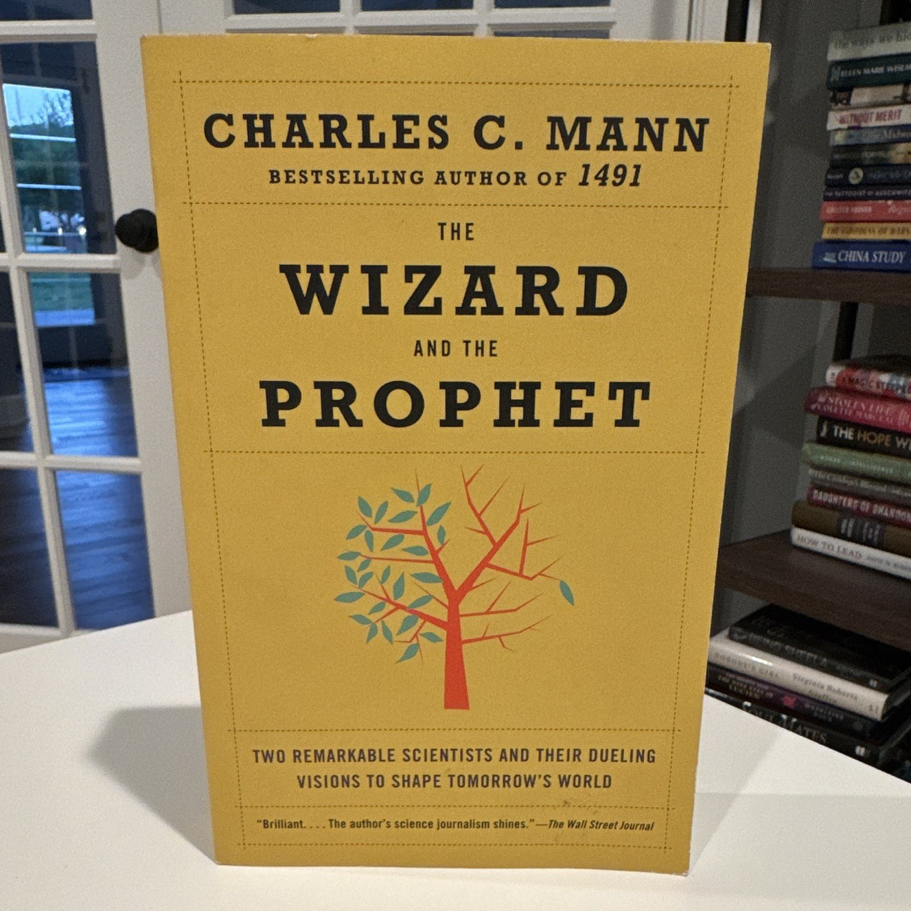 Charles Mann - The Wizard and the Prophet (2019, Trade PB, Vintage, 1st Ed)