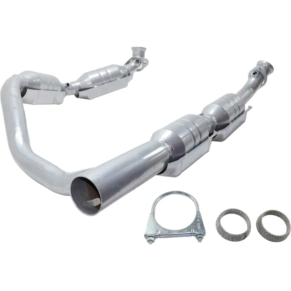 Convertidor catalítico para Ford E-150 2005-2008 se adapta a E-250 para E-350 Super Duty Foto 2 de 4