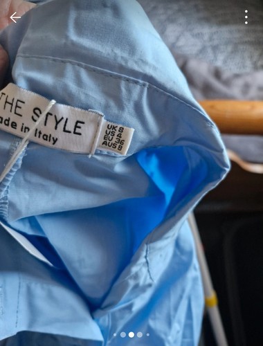 New With Tags In The Style Shirt Size 8. Light Blue In Colour ππ·οΈπ #Shirt - Picture 8 of 11