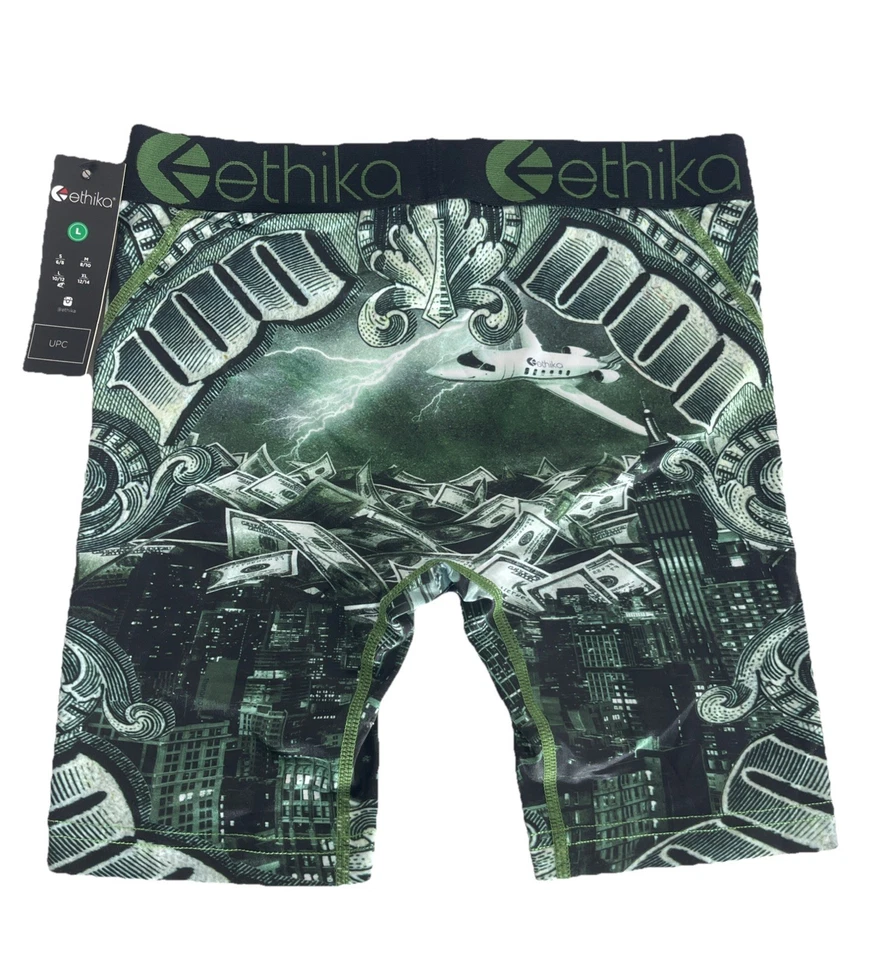Calzoncillos boxer Ethika para niños talla grande (10/12) High Rolla nuevos con etiquetas Foto 2 de 3