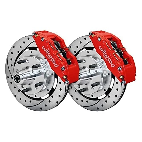 Wilwood 140-12836-DR DynaPro 6 Big Brake Front Hub Kit 1979-1990 GM Vehicles 6 P - Image 4 of 4