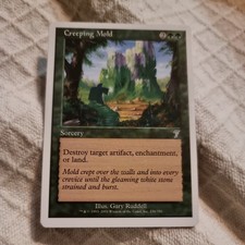 1x MTG Magic The Gathering TCG Creeping Mold  - 7th Edition