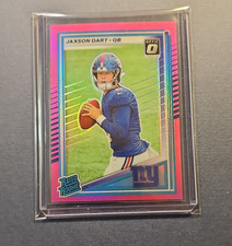 Panini Donruss 2025 Optic Preview Pink Prizm Rated Rookie #400 Jaxson Dart