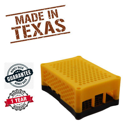RASPBERRY PI 5 CASE, Supports M.2 Hat+ 9 (Made in Texas)