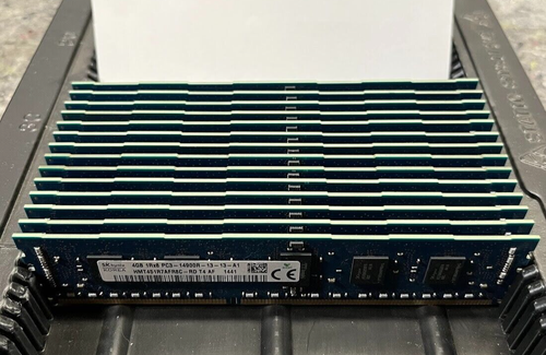 LOT OF 14 Hynix 4GB PC3-14900R HMT451R7AFR8C-RD DDR3 ECC DIMM Server RAM Memory
