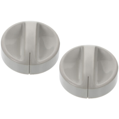 2 Pcs Replacement Knobs for Microwave Oven Plastic Handle Button Micro-wave