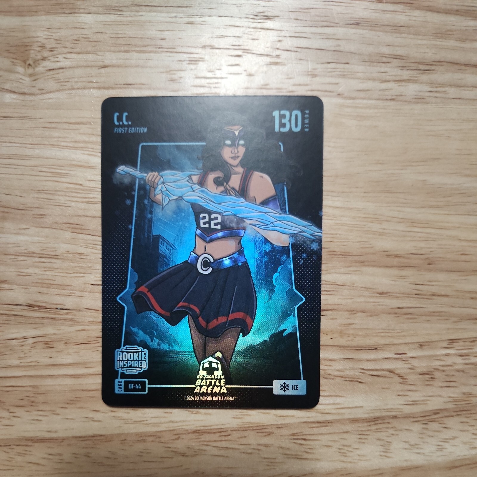 Bo Jackson Battle Arena Battlefoil Ice C.C. #44 Caitlin Clark