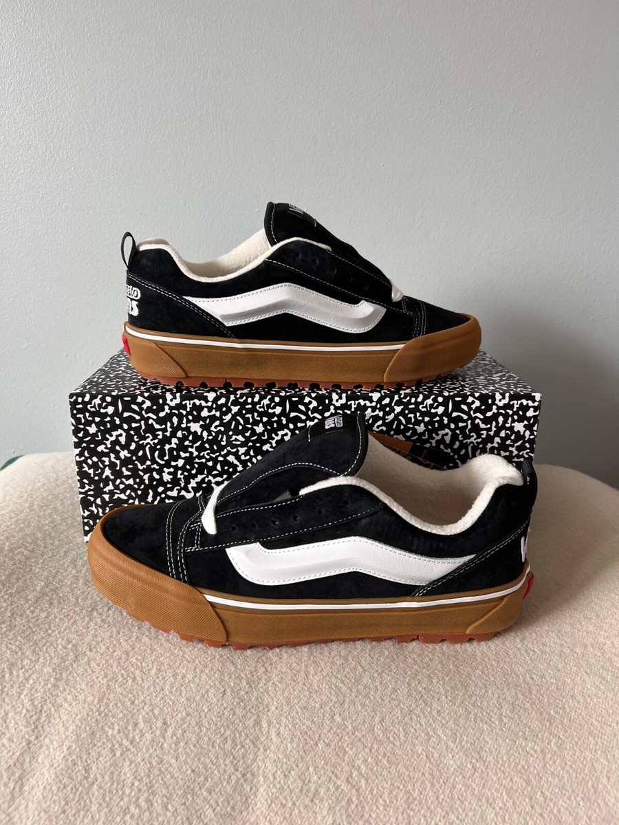 ◆コラボ◆VANS VAULT X IMRAN POTATO KNU-SKOOL◆正規品◆人気 Imran Potato x Vans Knu Skool MTE - Size 10 - Black - NEW