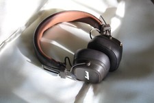Marshall Major IV Bluetooth On-Ear Headphones - Brown 1006127 