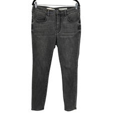 Anthropologie Pilcro and the Letterpress High Rise Denim Jegging Faded Black 32