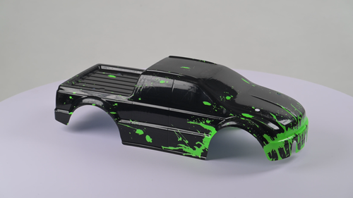 Custom Body Muddy Green for V1 Traxxas Maxx 1/10 Shell Cover eMaxx - Video 1 of 1