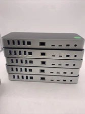 5 Pack OWC OWCTB3DK14PSL 14 Port Thunderbolt 3 Dock- Silver-No Adaptor