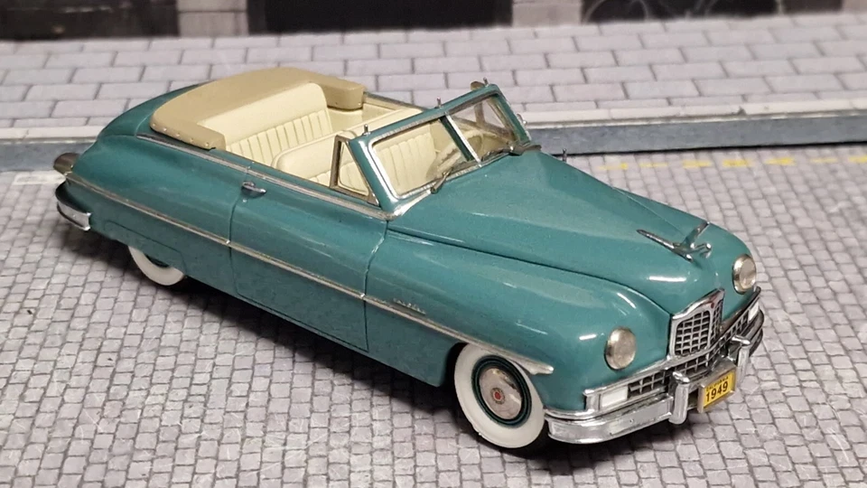 MOTOR CITY USA 1/43 - PACKARD CONV. 1949 - TOP DOWN - Immagine 3 di 4