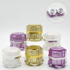 5g 10g Plastic Cosmetic Jars Lotion Lip Cream Balm Storage Tank Container
