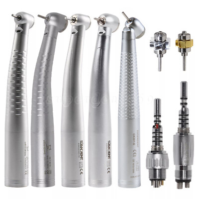 Dental High Speed Fiber Optic LED Handstück 45° für KAVO Koppler 4/6 Loch