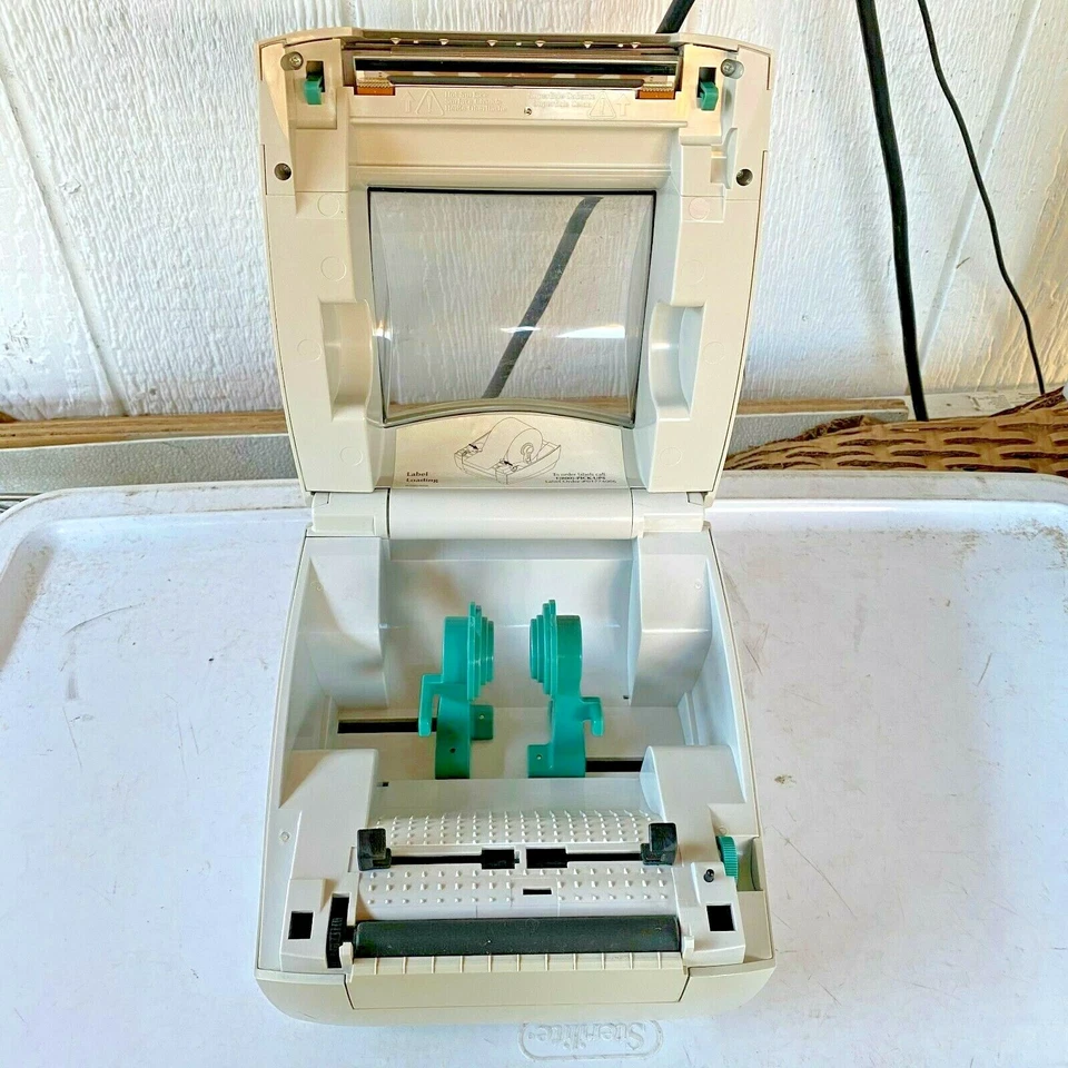 Zebra LP2442 Thermal Label Shipping Printer Parallel To USB Like LP2844 - Image 3 of 4