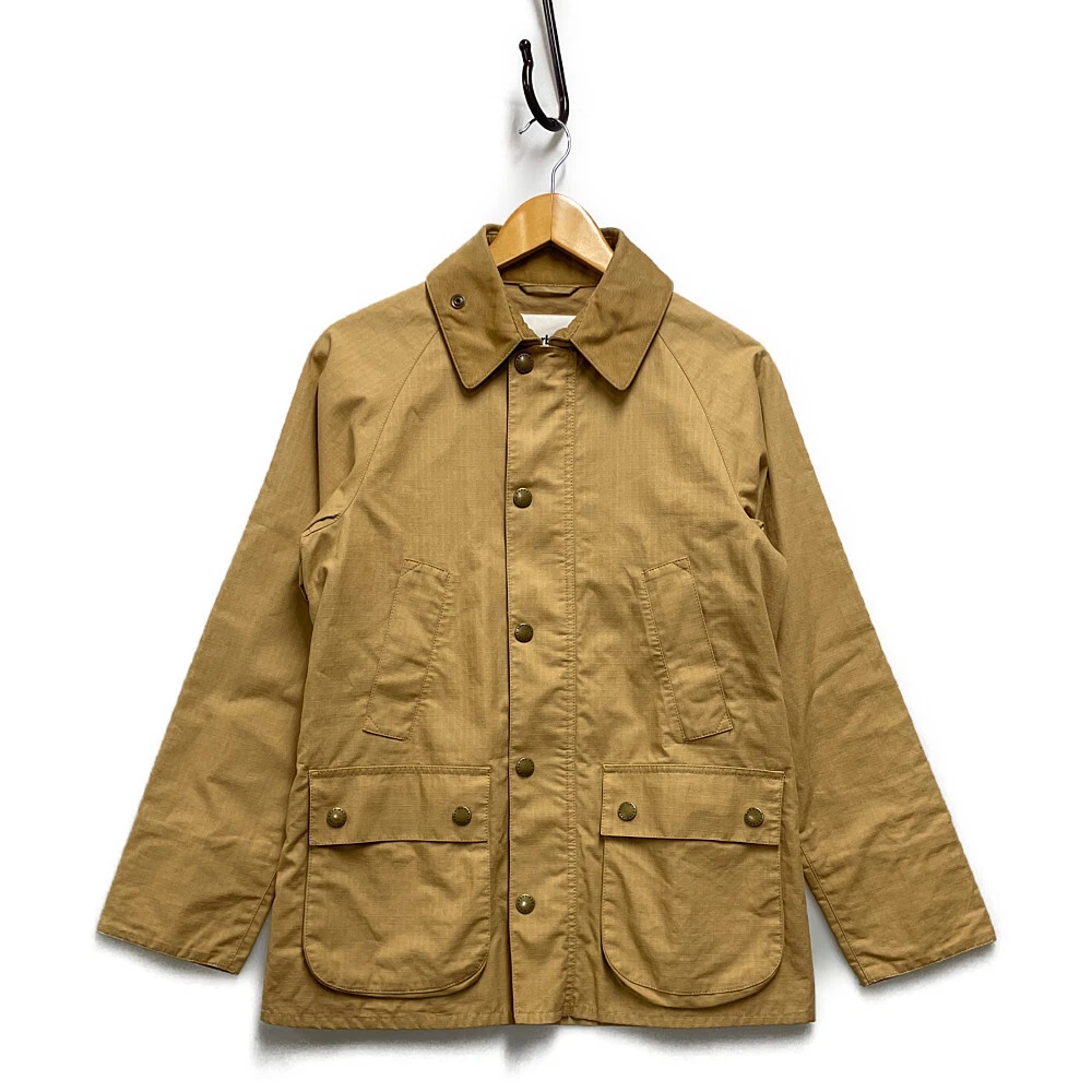 Barbour 1701074 BEAMS BEDALE SL NON WAX jacket khaki S Genuine 32978