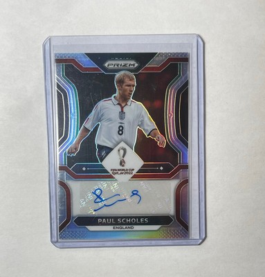 panini prism ポールスコールズ サイン