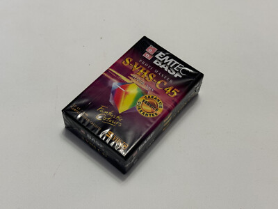 BASF EC-45 45min S-VHS-C Profi Master Kassette NEU VERSIEGELT
