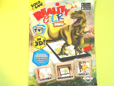 REALITY COLOR DINO IN 3D LIMITED EDITIONS