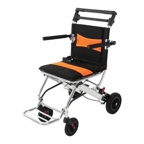 Portable Folding Wheelchair Ultra-Light Transportable Wheelchair for Seniors New - Picture 3 of 11