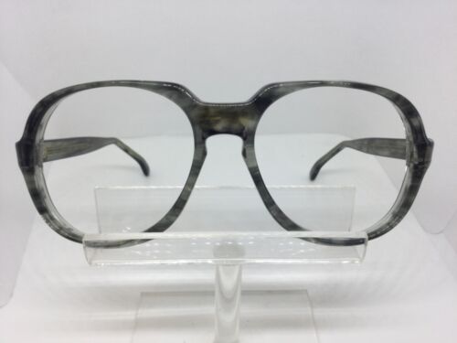 Vintage US Optical Eyeglasses Sunglasses Alpine Smokey Gray Made in USA Geek  - Picture 1 of 6