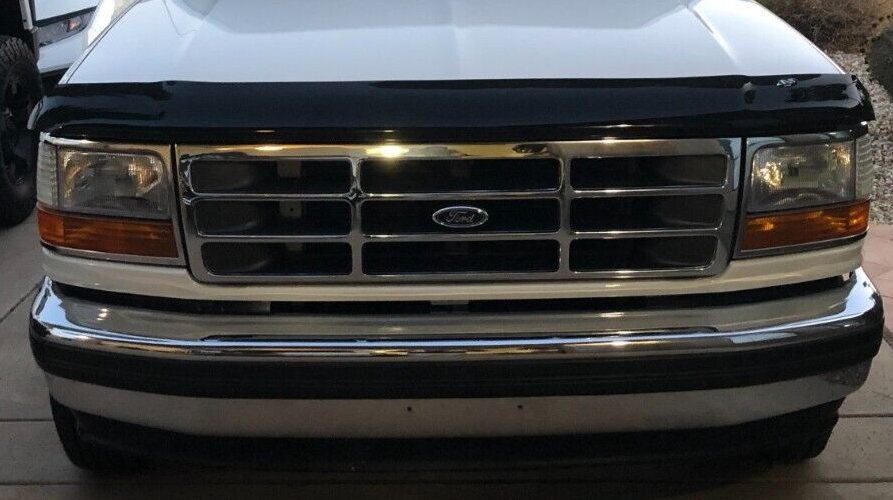 フォード ブロンコ F150 トラックF250 オーバーライダー FORD BugFlector II Hood Protector Bug Shield Deflector for 92-97 Ford